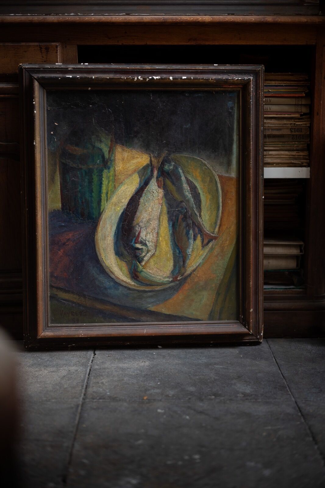 Still life with fish André Vayrette