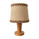 Wooden table lamp, 70s