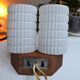 Applique double  scandinave Philips opaline teck