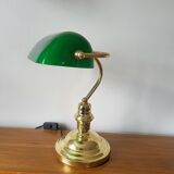 Banker's lamp, vintage desk lamp