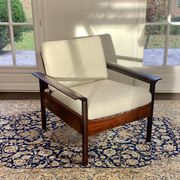 Armchair & Ottoman Hans Olsen – Vatne Møbler Denmark, 1960 Rosewood