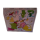 Old school map, by Yves Trotignon of librairie Hatier