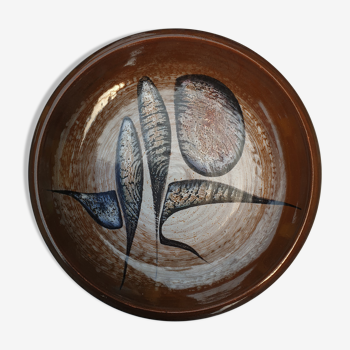 Assiette céramique Saint-paul poterie de Sant vicens