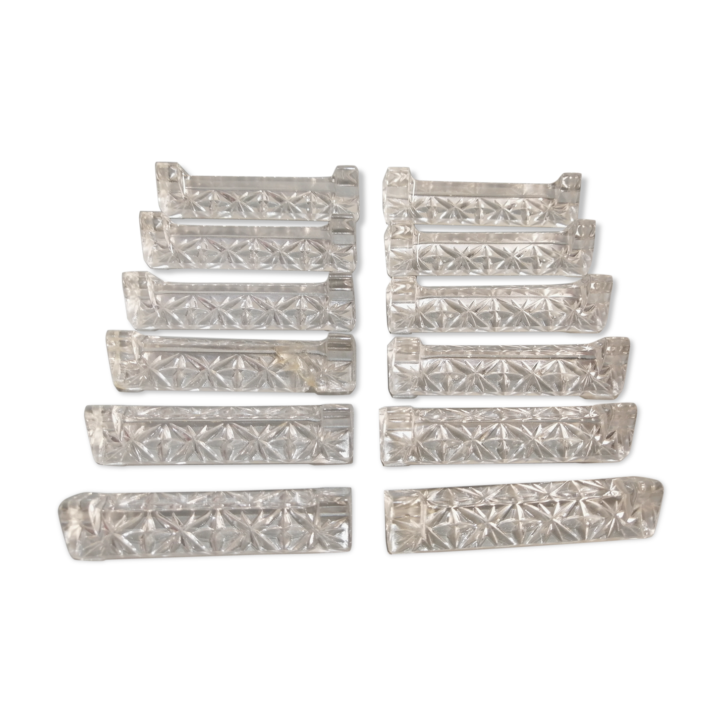 Set of 12 vintage knife holders