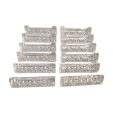 Set of 12 vintage knife holders