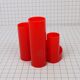 Pencil pot, red Helix office organizer