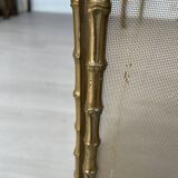Écran de cheminée pare feu attribué à Baguès 1950