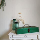 Green toolbox or case - metal