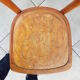 Decorated seated bistro chair