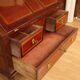Scriban Bookcase In Solid Mahogany, 18th Century, Louis XVI, Port Furniture