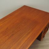 Teak desk, Danish design, 1970s, manufactured by Omann Jun
