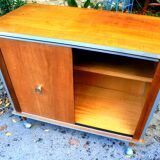 Vintage bar on wheels