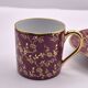 Set of 6 multicoloured moka cups in Limoges fine porcelain.