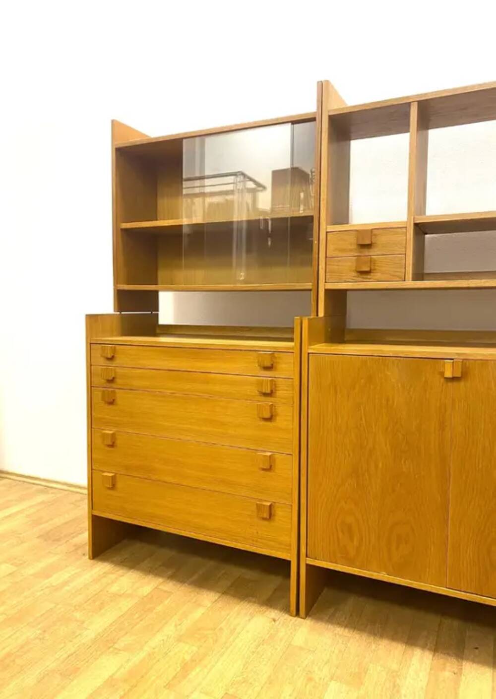 Modular Chest of Drawers with Extension, ÚLUV (Beautiful Room), 1960s, Czechoslovakia