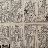 Lithographie sur le tarot de 1919