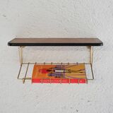 Vintage wall-mounted bedside table