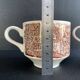 Duo de Tasses & Soucoupes Anglaises Broadhurst Ironstone - Scène de Chasse