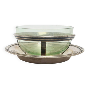 ASG ART DECO platter - Smith Silver