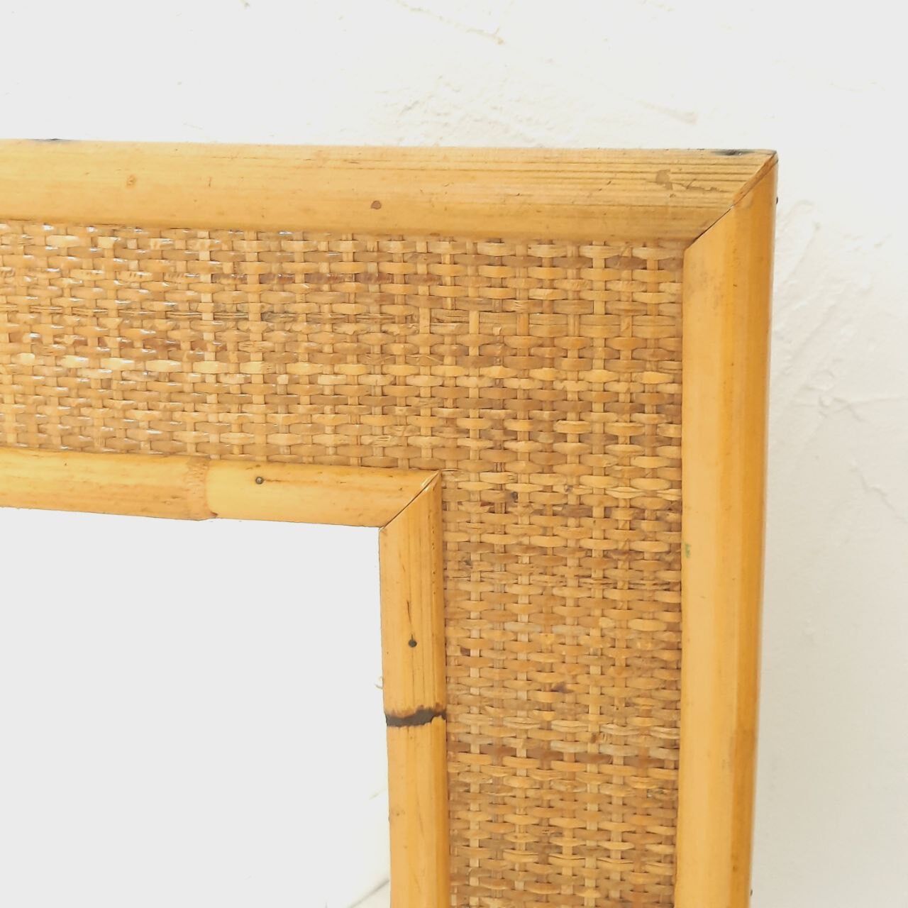 Vintage bamboo bedroom, Dal vera, wicker