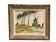 Old painting / oil, mills in the nice region