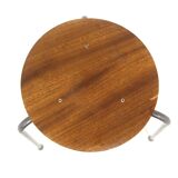 Scandinavian teak stool, Sweden, 1960