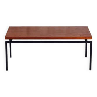 Table basse moderniste en teck, 1960