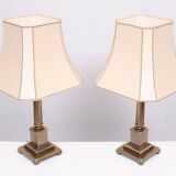 Herda lighting set Column Table lamps 1970s