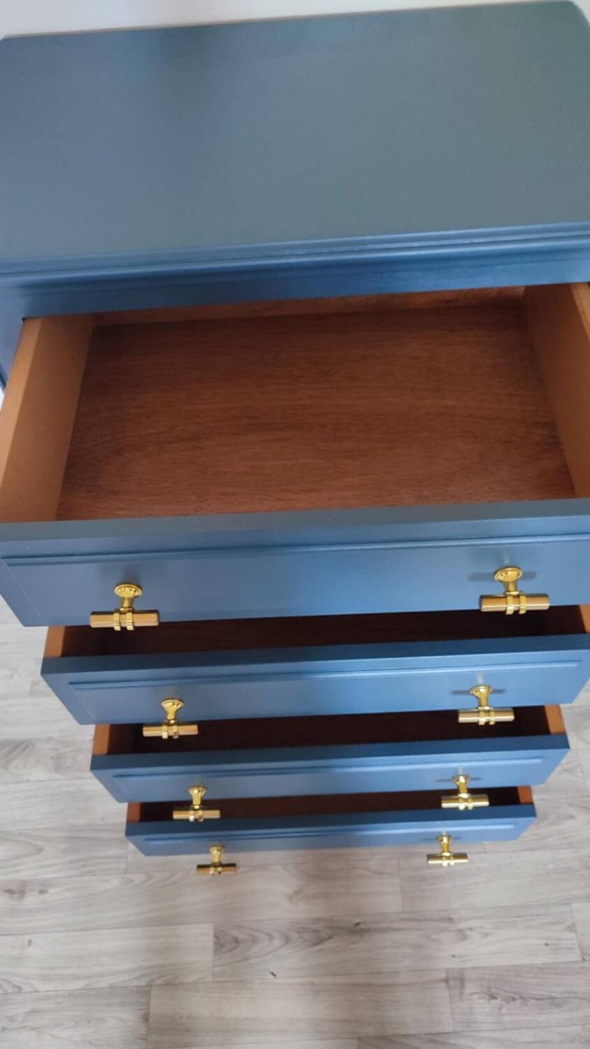 RESTORED ART DECO CHEST OF DRAWERS