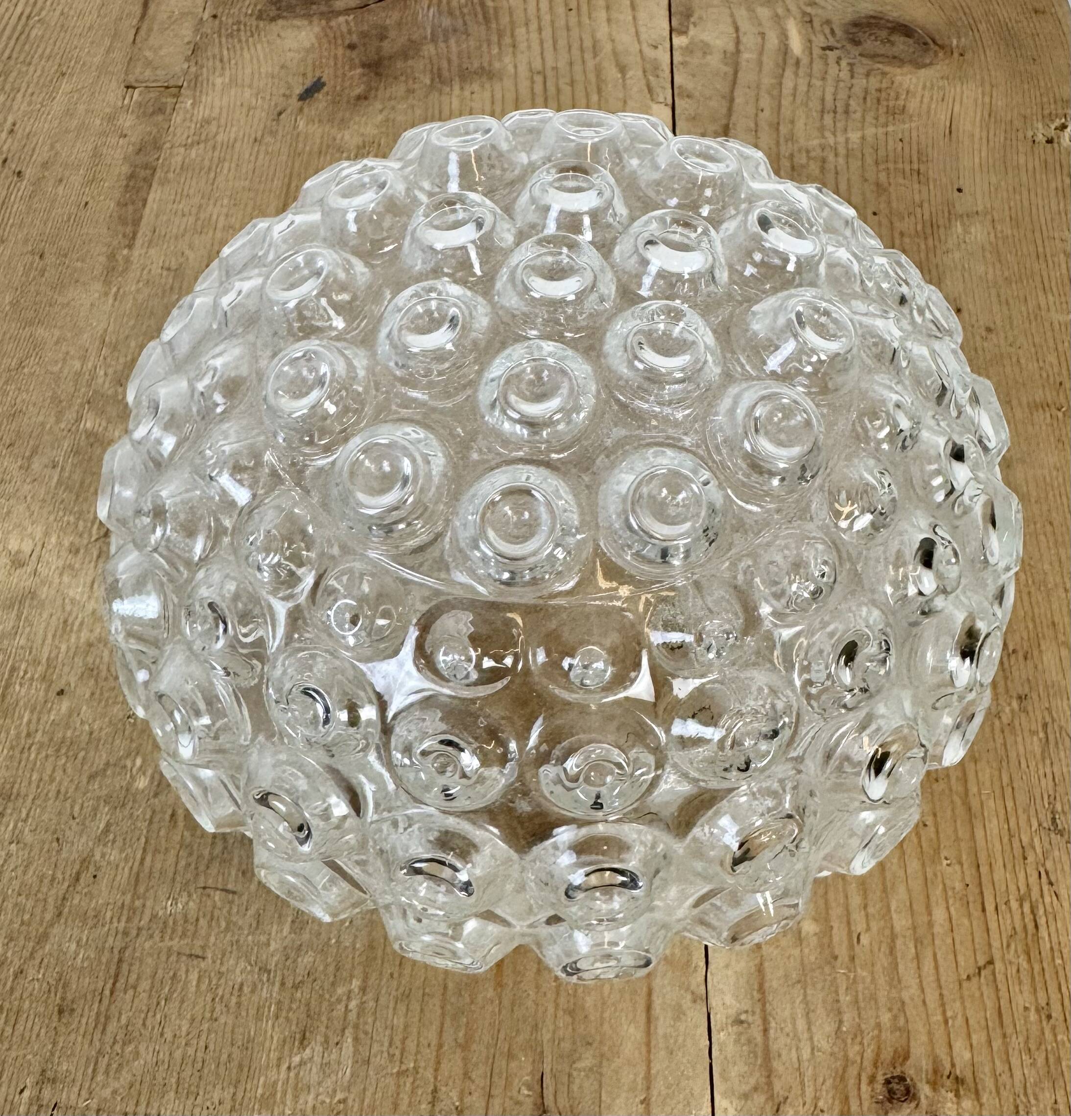 Vintage White Porcelain Wall Light, 1970s