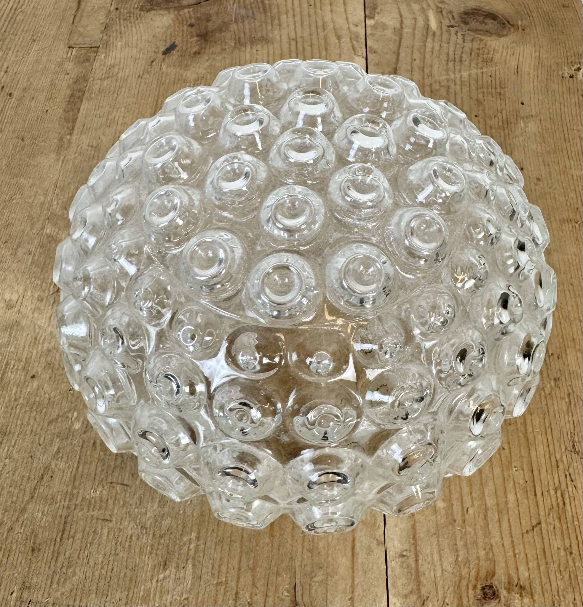 Vintage White Porcelain Wall Light, 1970s