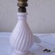 Lampe Chatard en opaline rose