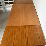 Table scandinave en teck des années 60 extensible