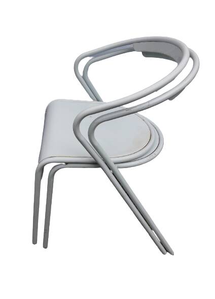 2 Chaises métal