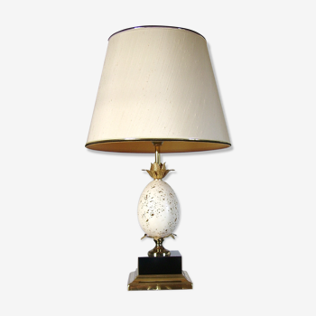 Lamp ostrich egg