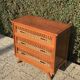 Vintage rattan chest of drawers
