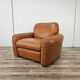 "Piumotto" leather armchair by Arrigo Arrigoni for Busnelli, 1970