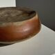 Round flat jar in old stoneware D20