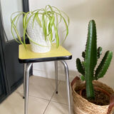 Yellow Formica stool