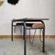 Double school table