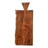 Planche à découper vintage en bois d'olivier années 70