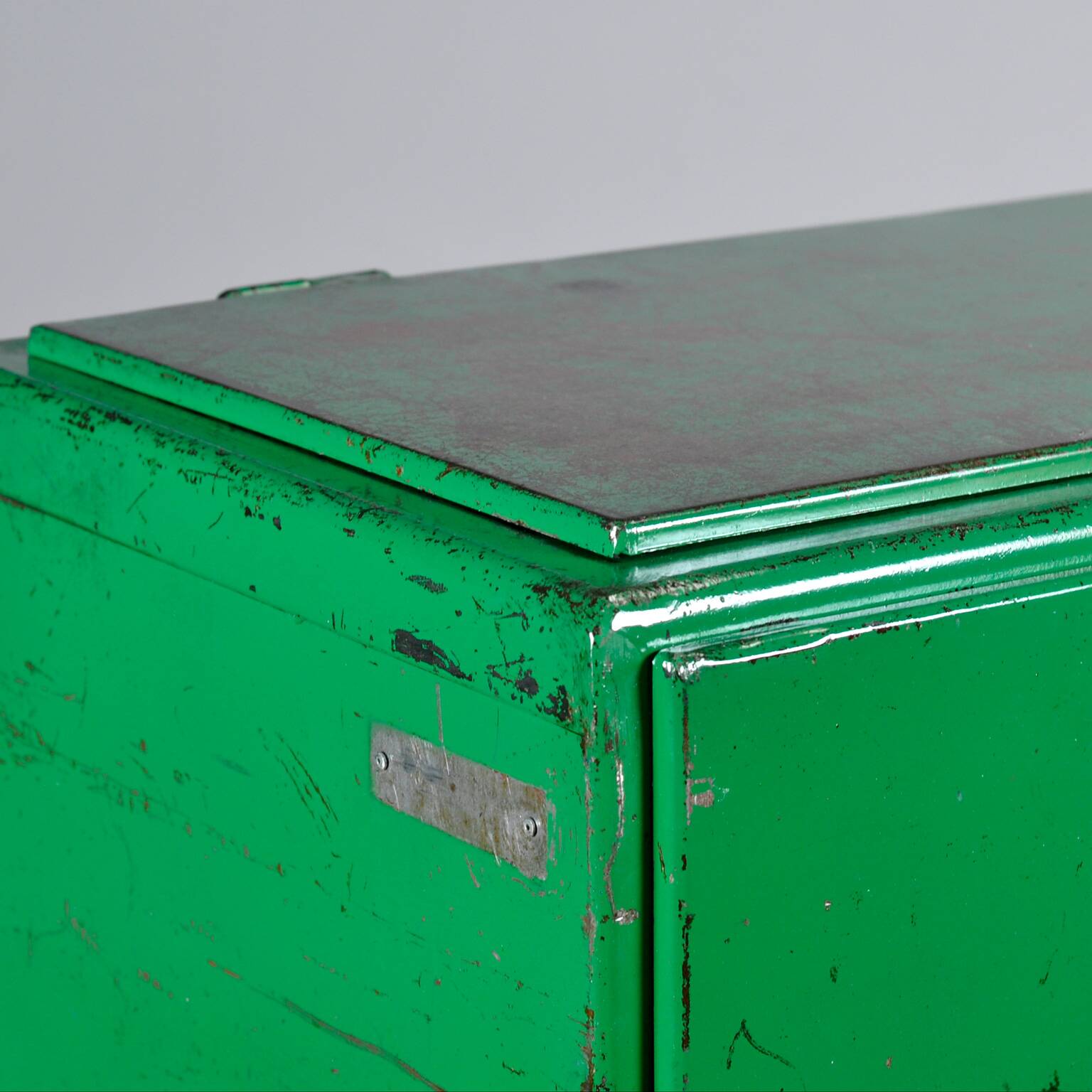 Industrial Iron Cabinet, 1960s