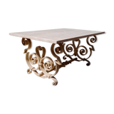 Iron coffee table forge 40 art deco