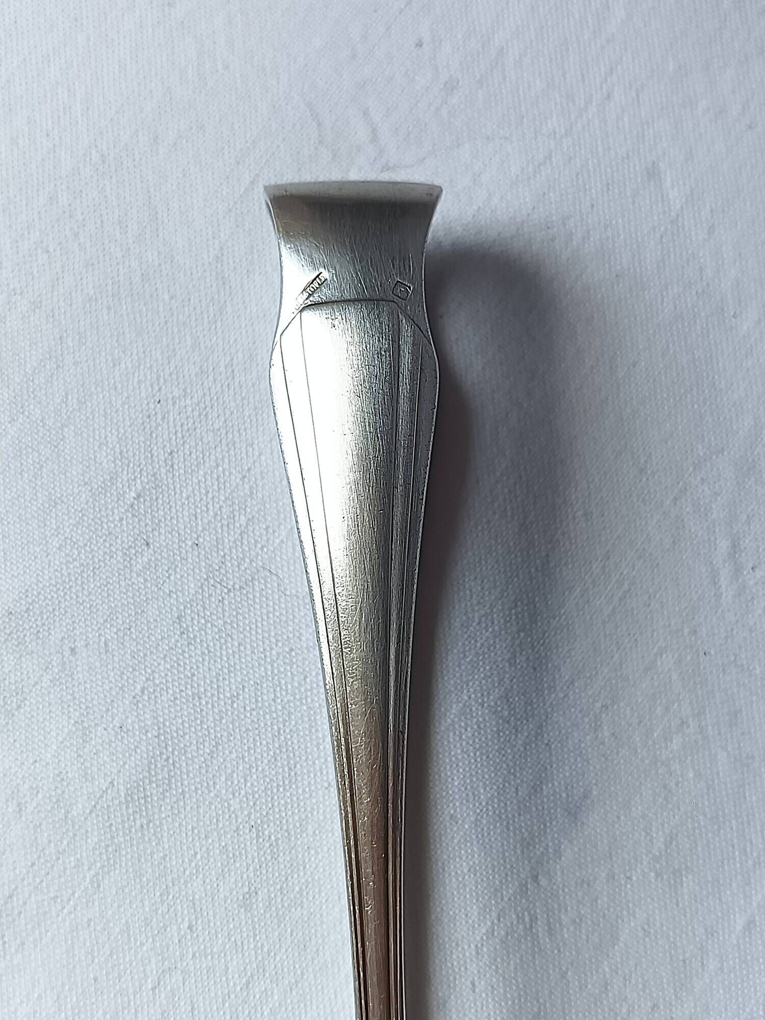 Christofle Sugar Tongs "Boréal" in Silver-Plated Metal - Luc Lanel - Art Deco
