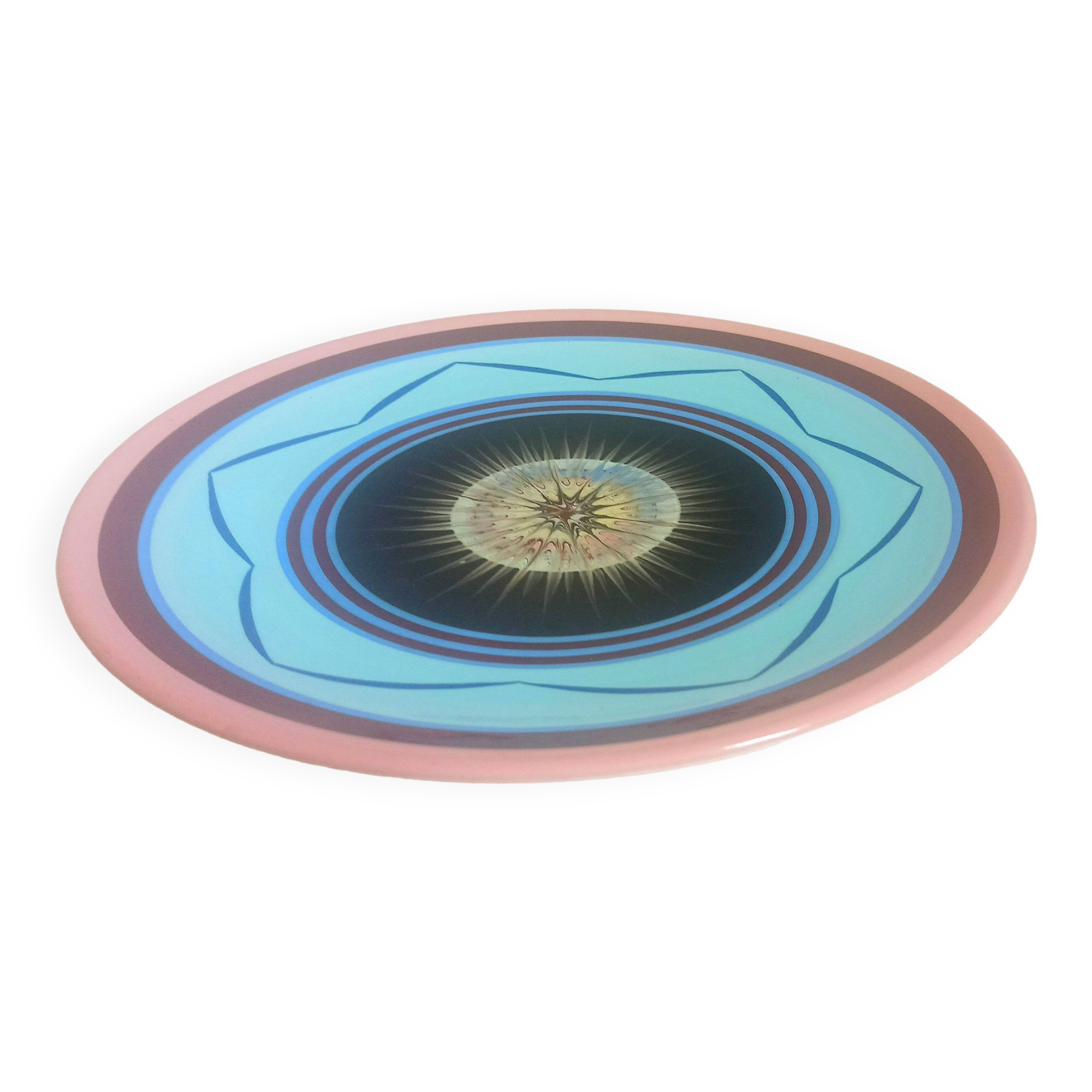 Dish caudoux 60s diam. 35.5 cm