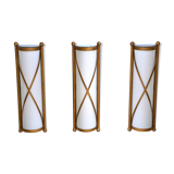 Set of 3 wall lamps by Paolo Marioni, Classical Royal