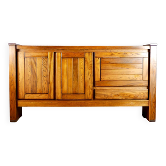 Maison Regain style solid elm sideboard