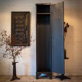 Vestiaire acier noir, une porte STRAFOR