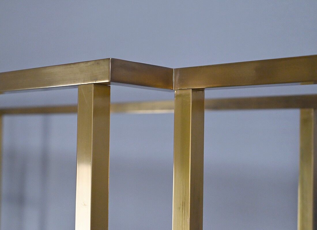 Rare lacquered library attributed to Guy Lefèvre, Maison Jansen – 1970