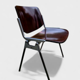 Set of 4 DSC 106 chairs by G. Piretti for Castelli - Circa 1960