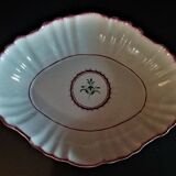 Plat en faïence de l'est fin XVIIIème